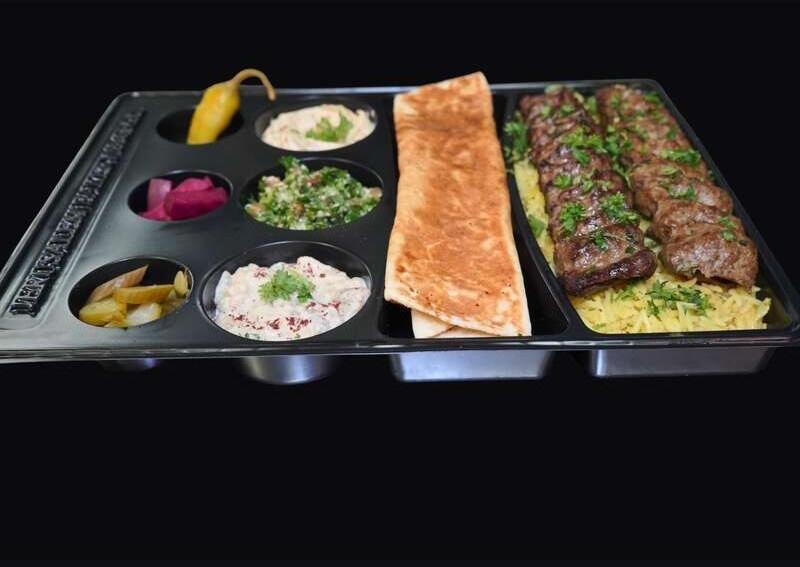 Kufta Kebab Platter