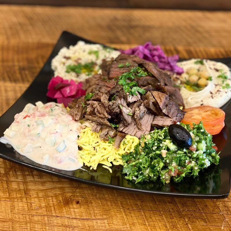 Beef Shawarma Platter