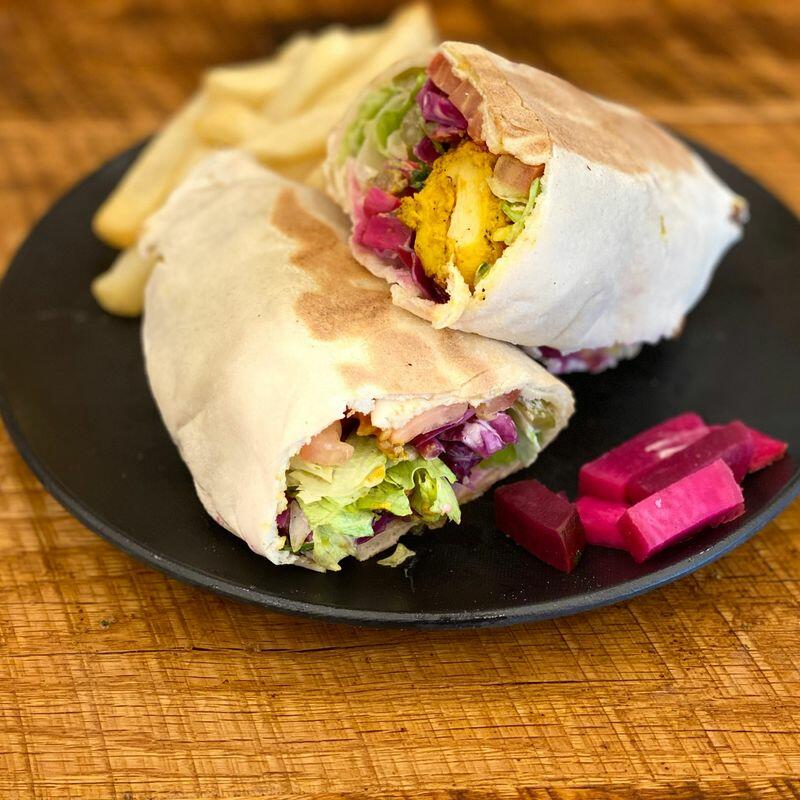 Chicken Kabob Sandwich
